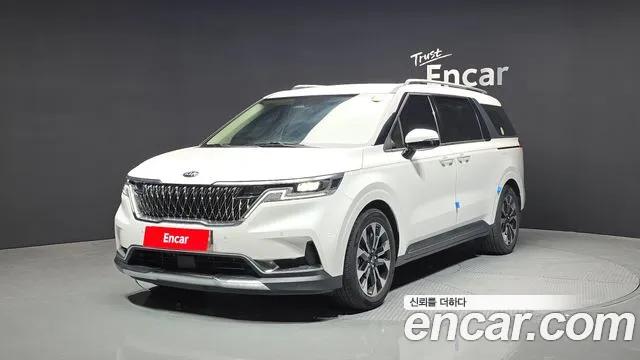 Kia Carnival 4th generation 2021 Белый из Кореи