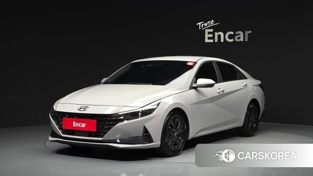 Hyundai Avante (CN7) 2022 Серебристо-серый из Кореи