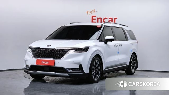 Kia Carnival 4th generation 2021 Белый из Кореи