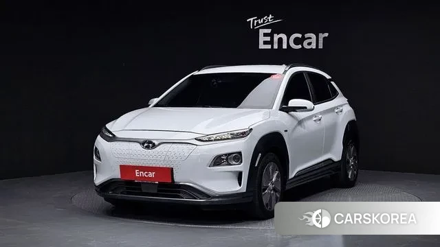 Hyundai Kona Electric 2019 Белый из Кореи