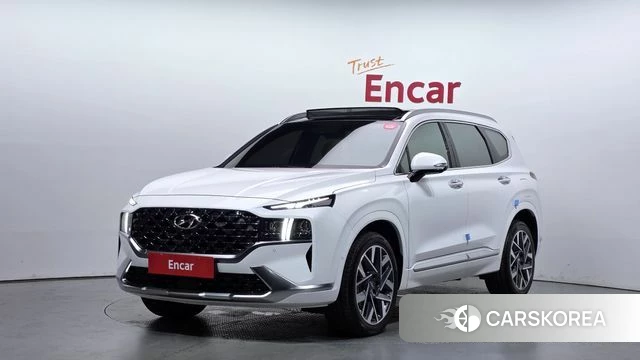 Hyundai The New Santa Fe 2020 Белый из Кореи
