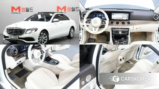 Mercedes-Benz E-Class W213 2019 Белый из Кореи