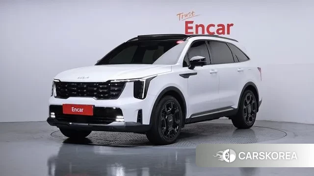 Kia The New Sorento 4th Generation 2023 Белый из Кореи