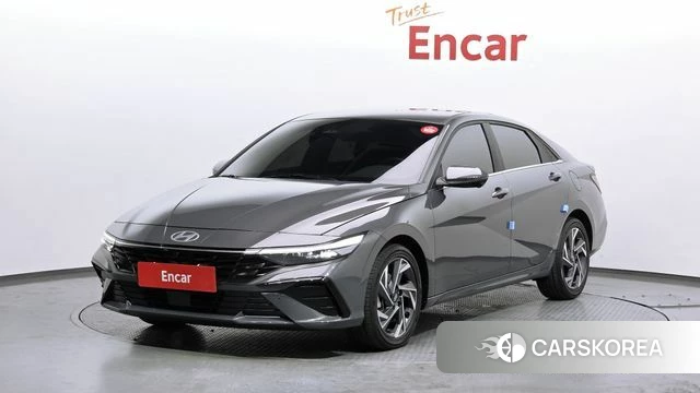 Hyundai The New Avante (CN7) 2023 Серый из Кореи