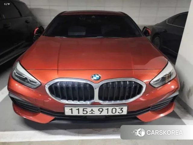 BMW 1 Series (F40) 2021 Оранжевый из Кореи