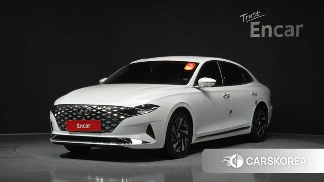 Hyundai The New Grandeur IG Hybrid 2020 Белый из Кореи