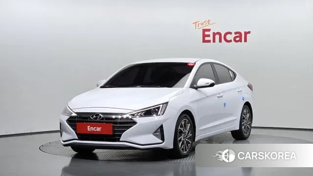 Hyundai The New Avante AD 2018 Белый из Кореи
