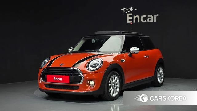 Mini Cooper 2018 Оранжевый из Кореи