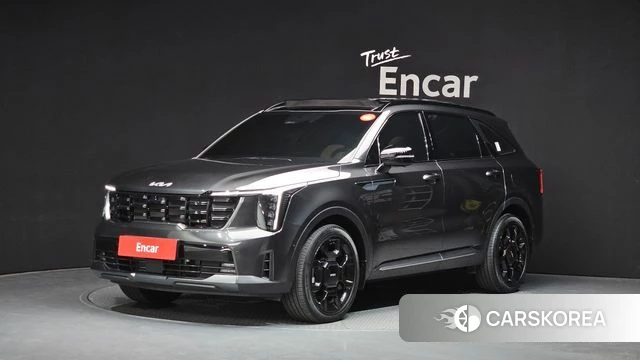 Kia The New Sorento 4th Generation 2024 Серый из Кореи
