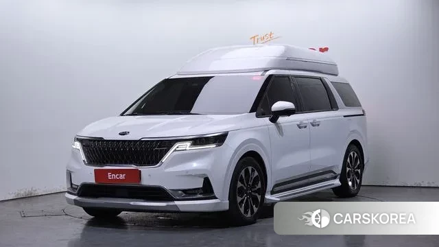 Kia Carnival 4th generation 2021 Белый из Кореи