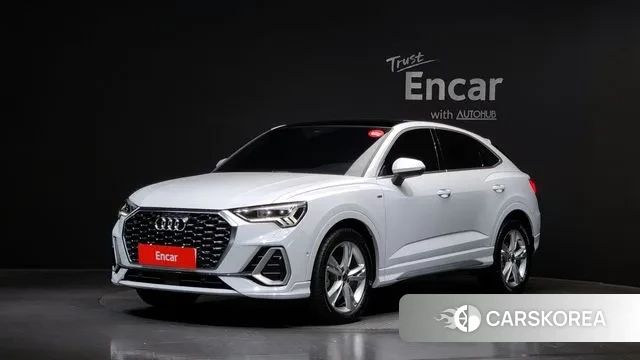 Audi Q3 (F3) 2023 Белый из Кореи
