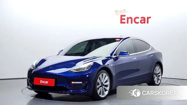 Tesla Model 3 2020 Синий из Кореи