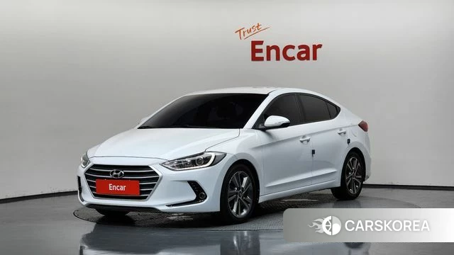 Hyundai Avante AD 2018 Белый из Кореи
