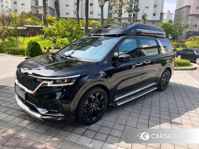 Kia Carnival 4th generation 2021 Черный из Кореи