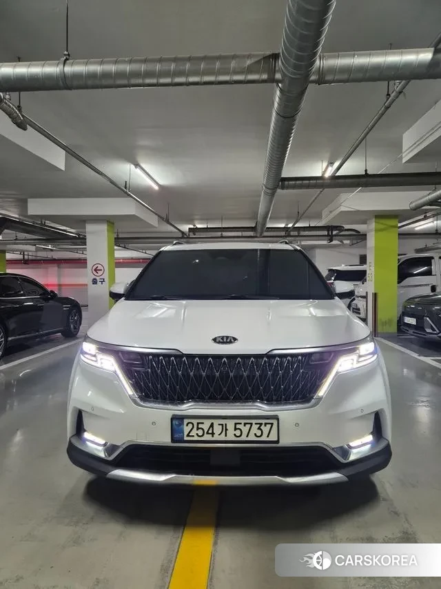 Kia Carnival 4th generation 2020 Белый из Кореи