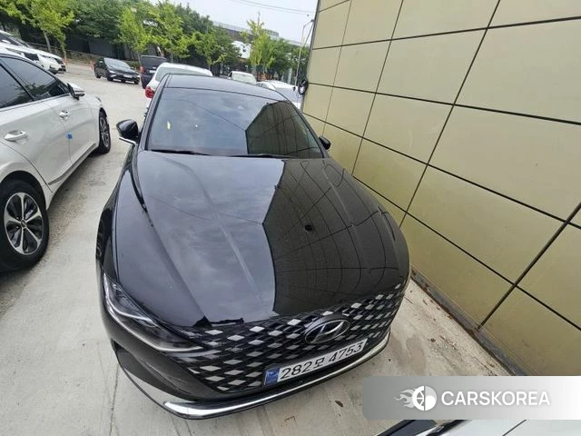 Hyundai The New Grandeur IG Hybrid 2022 Черный из Кореи