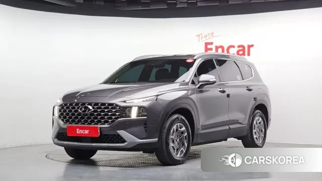 Hyundai The New Santa Fe 2023 Серый из Кореи