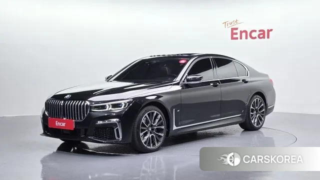 BMW 7 Series (G11) 2021 Черный из Кореи