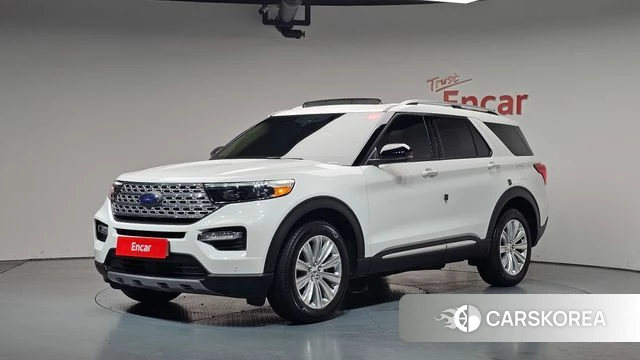 Ford Explorer 6th Generation 2023 Белый из Кореи