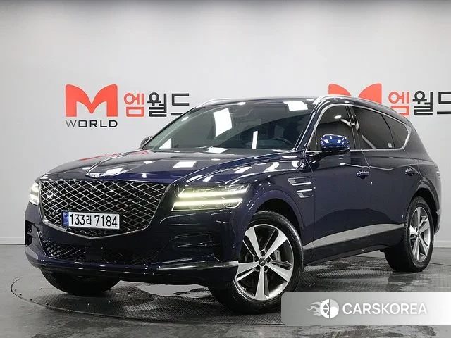 Genesis GV80 2021 Синий из Кореи