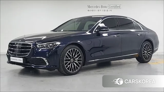 Mercedes-Benz S-Class W223 2024 Синий из Кореи
