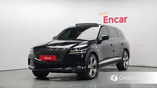 Genesis GV80 2021 Черный из Кореи