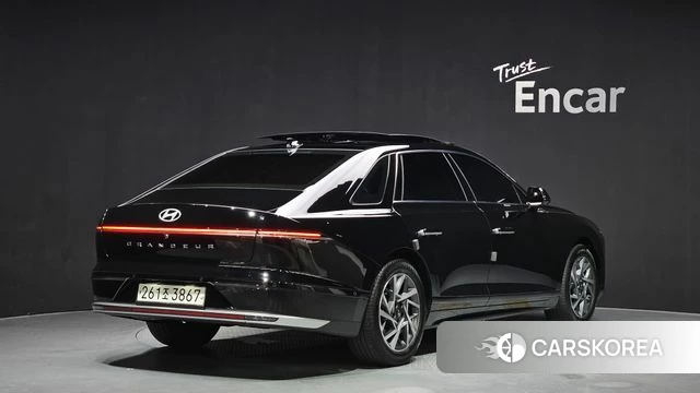 Hyundai Grandeur Hybrid (GN7) 2025 Черный из Кореи