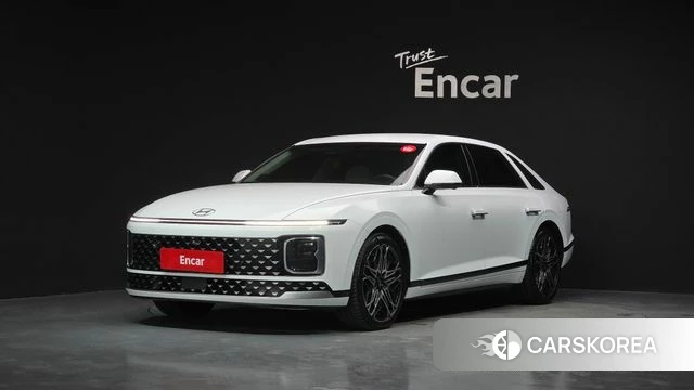 Hyundai Grandeur Hybrid (GN7) 2023 Белый из Кореи