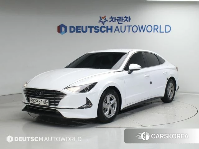 Hyundai Sonata (DN8) 2019 Белый из Кореи
