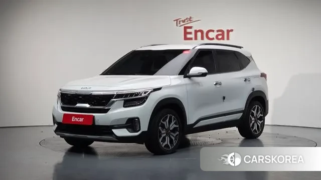 Kia Seltos 2021 Белый из Кореи