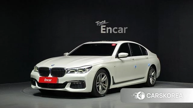 BMW 7 Series (G11) 2019 Белый из Кореи