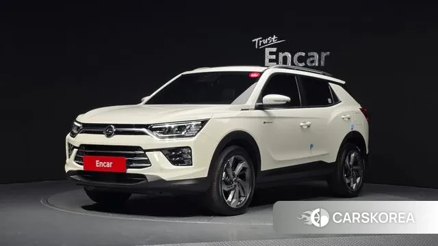 Ssangyong Beautiful Korando 2022 Белый из Кореи