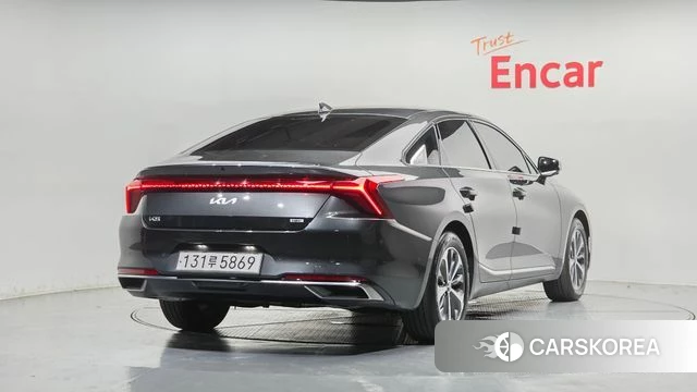 Kia K8 Hybrid 2023 Серый из Кореи