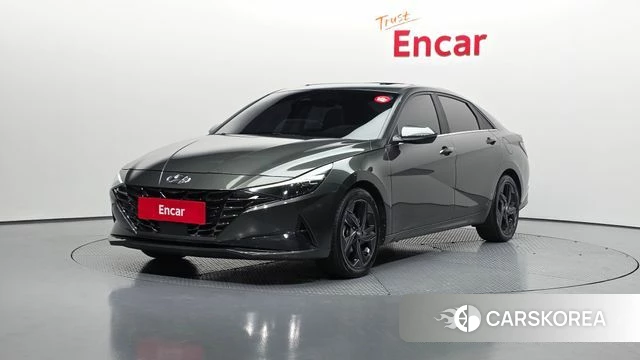 Hyundai Avante Hybrid (CN7) 2021 Серый из Кореи