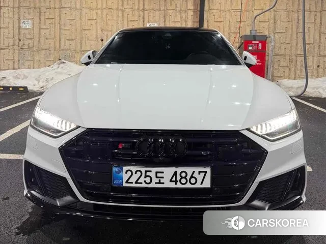 Audi A7 (4K) 2020 Белый из Кореи