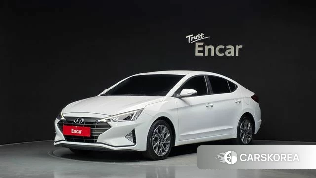 Hyundai The New Avante AD 2018 Белый из Кореи