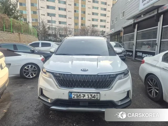 Kia Carnival 4th generation 2021 Белый из Кореи