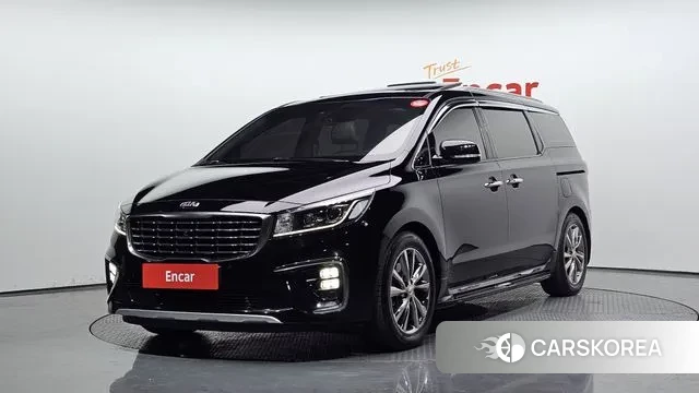 Kia The New Carnival 2018 Черный из Кореи