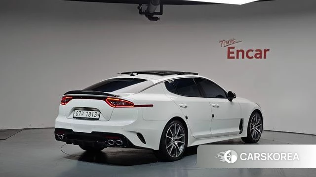 Kia Stinger 2018 Белый из Кореи
