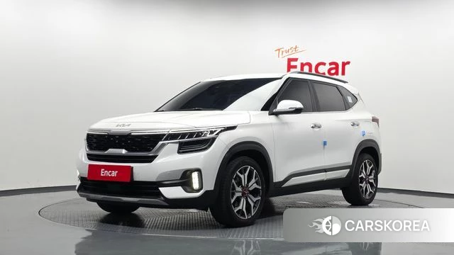 Kia Seltos 2021 Белый из Кореи