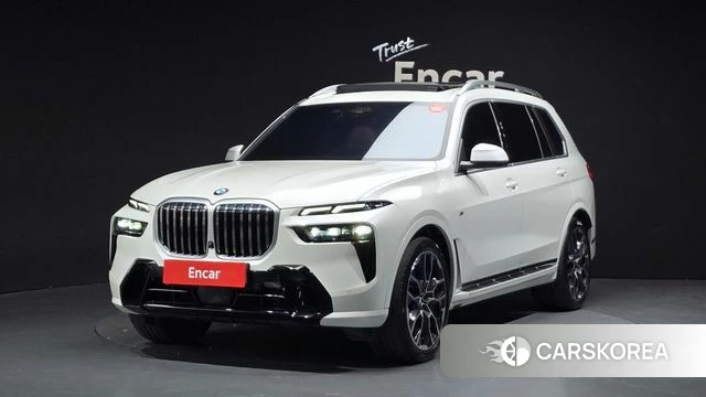 BMW X7 (G07) 2024 Белый из Кореи