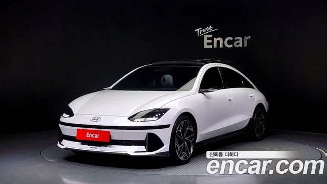 Hyundai Ionic 6 2022 Белый из Кореи