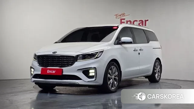 Kia The New Carnival 2019 Белый из Кореи
