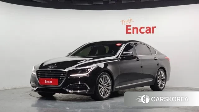Genesis G80 2018 Черный из Кореи