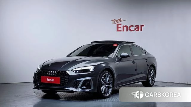 Audi A5 (F5) 2023 Серый из Кореи