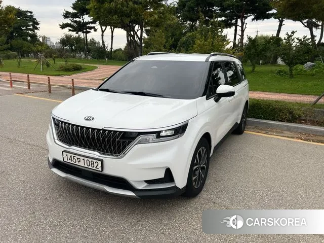 Kia Carnival 4th generation 2021 Белый из Кореи