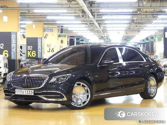 Mercedes-Benz S-Class W222 2018 Серый из Кореи