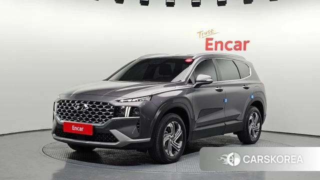 Hyundai The New Santa Fe 2021 Серый из Кореи