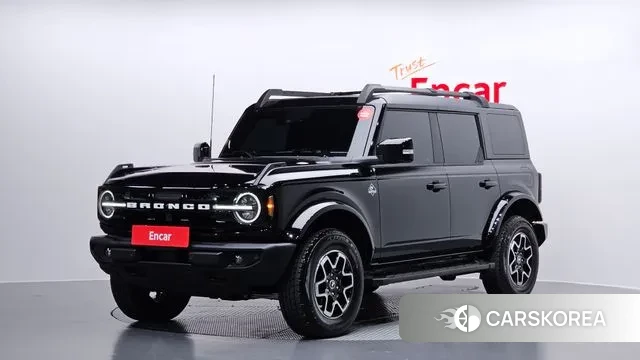 Ford Bronco 6th Generation 2023 Черный из Кореи