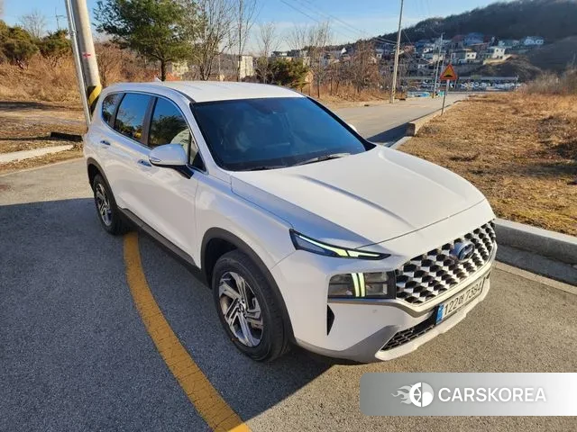 Hyundai The New Santa Fe 2022 Белый из Кореи